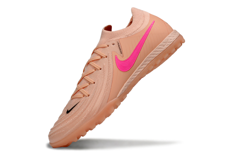 Chuteira Society Nike Phantom GX 2 Elite TF Rosa