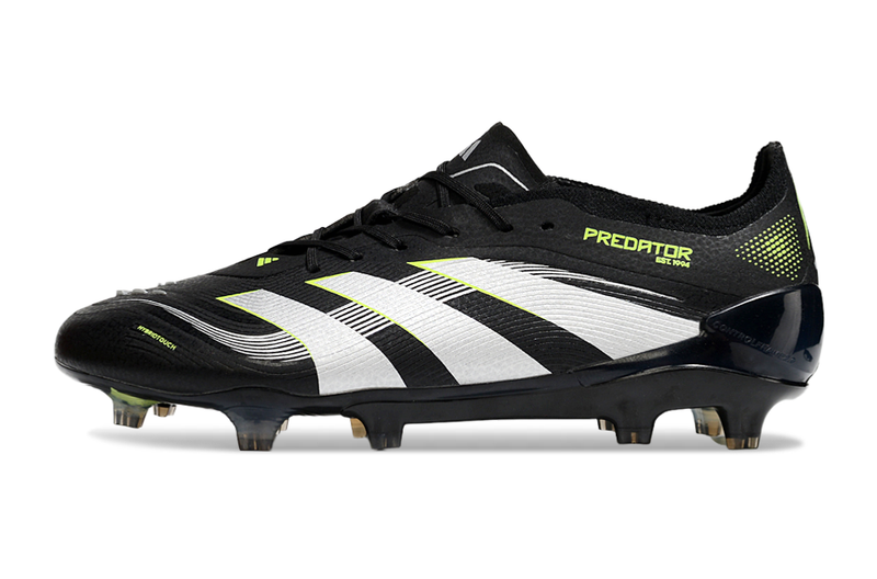 Chuteira Campo Adidas Predator FT 30 Elite FG Preta e Verde