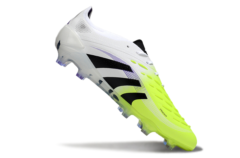 Chuteira Campo Adidas Predator FT 30 Elite FG Branca e Verde