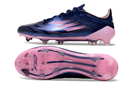 Chuteira Campo Adidas F50 FG Azul e Rosa