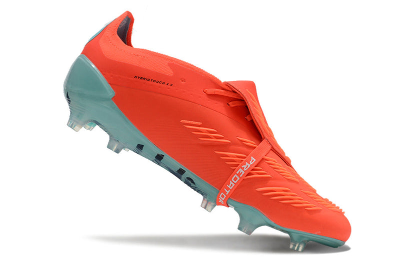 Chuteira Campo Adidas Predator FT 30 Elite FG Laranja e Verde