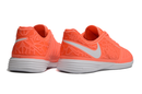 Chuteira Futsal Nike Lunar Gato II IC Laranja e Branco