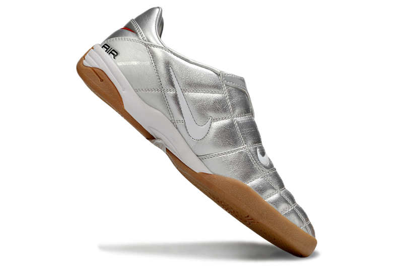 Chuteira Futsal Nike Total 90 IC Prata