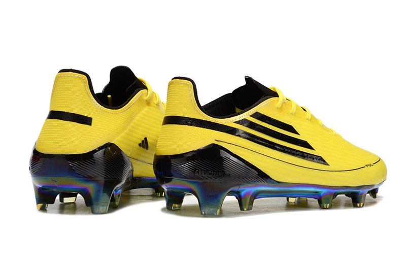 Chuteira Campo Adidas F50 FG Amarelo e Preto