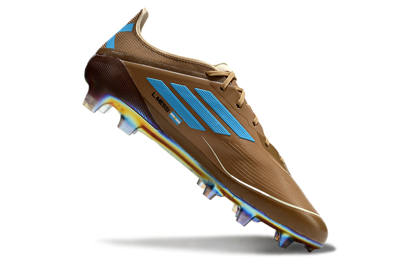 Chuteira Campo Adidas F50 FG Marrom