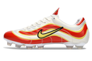 Chuteira Campo Nike Mercurial Vapor 1998 FG Branco, Vermelho e Amarelo