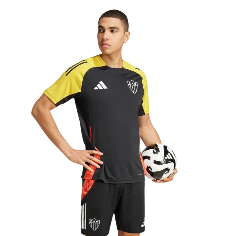 Camisa Masculina Atlético Mineiro Treino 2025 - Preto
