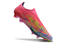 Chuteira Campo Adidas F50+ LL FG Rosa, Verde e Azul