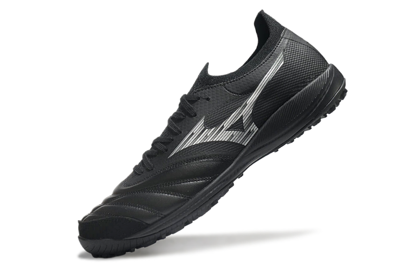 Chuteira Society Mizuno Morelia Neo Sala TF Preta