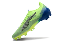 Chuteira Campo Puma Ultra 5 Ultimate FG Verde e Azul "Lights Out Pack"