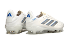Chuteira Campo Adidas Copa Pure II Elite FG Branca e Azul "Polar Victory"