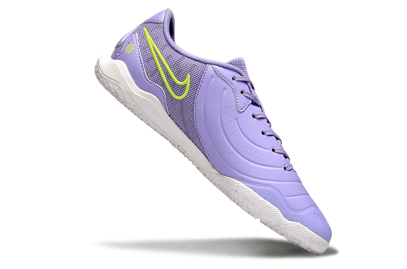Chuteira Futsal Nike Tiempo Legend 10 Academy IC Roxo e Verde