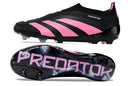 Chuteira Campo Adidas Predator LL Elite FG Preta e Rosa