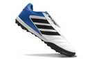 Chuteira Society Adidas Copa Gloro TF Branca e Azul
