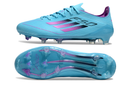 Chuteira Campo Adidas F50 FG Azul e Roxo