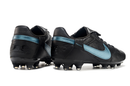 Chuteira Campo Nike Premier 3 FG Preto e Azul
