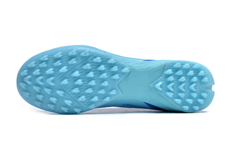 Chuteira Infantil Society Adidas X Crazyfast.1 TF Azul "Marine Rush Pack"