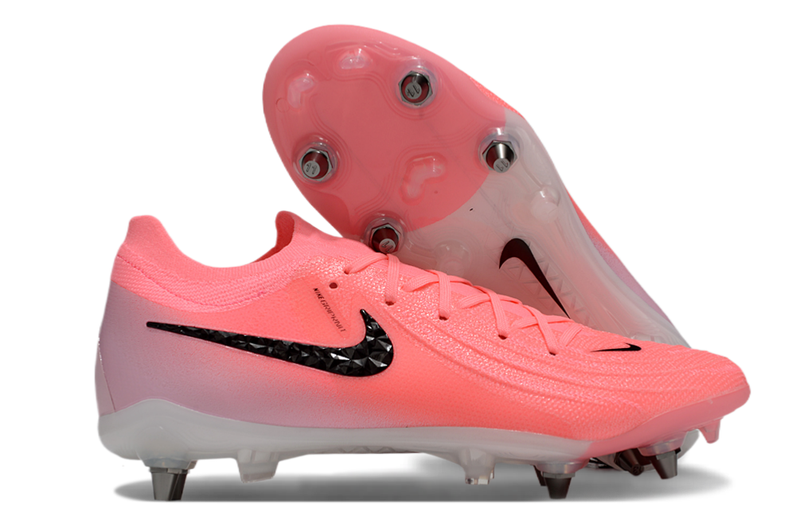 Chuteira Campo Nike Phantom GX 2 Elite Trava Mista Rosa