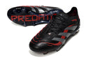Chuteira Campo Adidas Predator Elite FG Preta e Vermelha