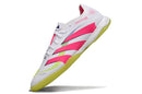 Chuteira Futsal Adidas Predator 24 Elite IC Branco, Rosa e Verde "Celestial Victory"