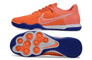Chuteira Futsal Nike React Gato IC Laranja e Azul