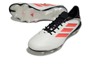 Chuteira Campo Adidas Copa Pure II Elite FG Branca, Vermelha e Preta