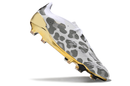 Chuteira Campo Adidas Predator Elite FG Branca e Dourada "Generation Pred 2.0 Pack"