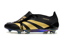Chuteira Campo Adidas Predator FT 30 Elite FG Preta e Dourado