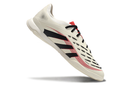 Chuteira Futsal Adidas Predator 24 Elite IC Bege, Vermelha e Preta