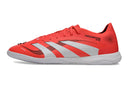 Chuteira Futsal Adidas Predator 24 Elite IC Vermelha e Branca "Pure Victory"