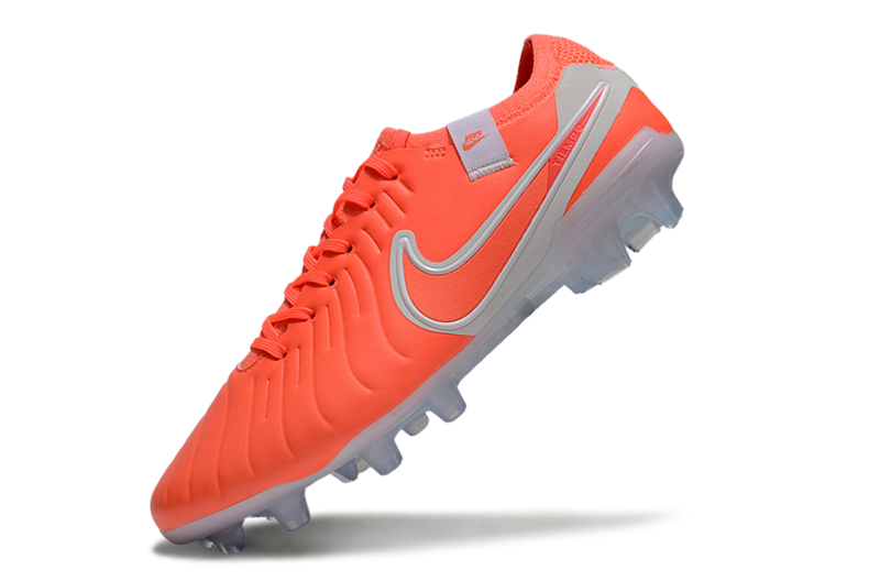 Chuteira Campo Nike Tiempo Legend 10 Elite FG Laranja "Mad Energy"