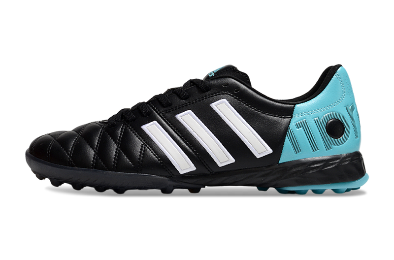 Chuteira Society Adidas AdiPure 11 Pro TF Preta e Azul