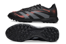 Chuteira Society Adidas Predator Elite TF Preta e Vermelha