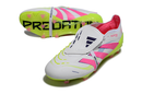 Chuteira Campo Adidas Predator FT 30 Elite FG Branco, Rosa e Verde "Celestial Victory"