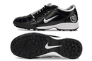 Chuteira Society Nike Total 90 TF Preto e Prata