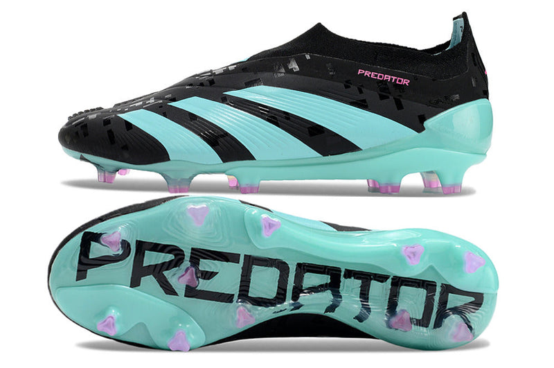 Chuteira Campo Adidas Predator LL Elite FG Preta e Verde