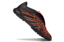 Chuteira Society Adidas Predator League Elite TF Preta, Vermelha e Dourada