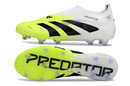 Chuteira Campo Adidas Predator LL Elite FG Branco e Verde