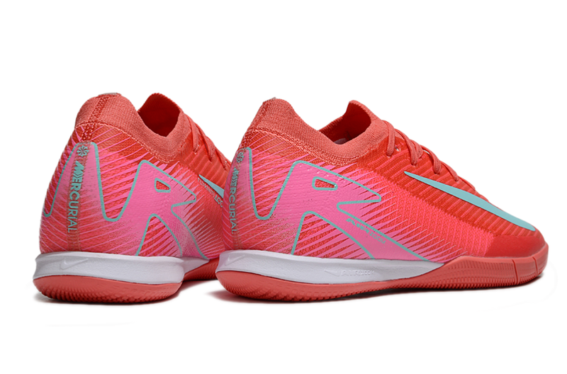 Chuteira Futsal Nike Air Zoom Mercurial Vapor 16 Elite IC Rosa e Azul