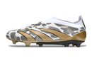 Chuteira Campo Adidas Predator LL Elite FG Branca e Dourada "Generation Pred 2.0 Pack"