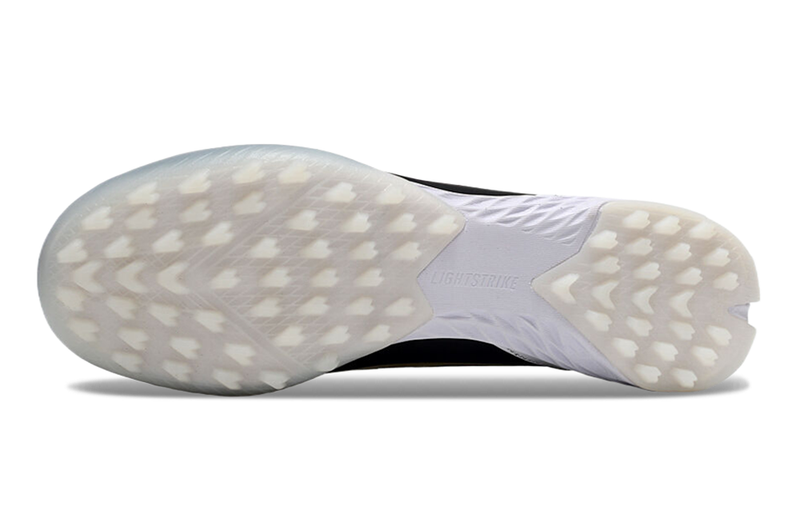 Chuteira Infantil Society Adidas F50 TF Dourada e Preta "Triunfo Dorado Pack"