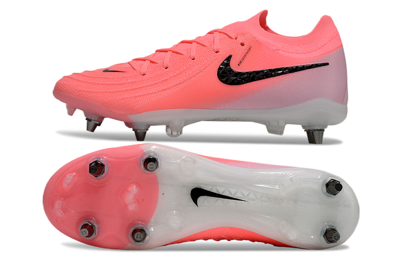 Chuteira Campo Nike Phantom GX 2 Elite Trava Mista Rosa