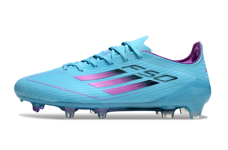 Chuteira Campo Adidas F50 FG Azul e Roxo