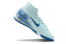 Chuteira Society Nike Air Zoom Mercurial Superfly 10 Elite TF Azul "Mad Ambition Pack"