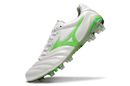 Chuteira Campo Mizuno Morelia Neo 4 Beta FG Branca e Verde