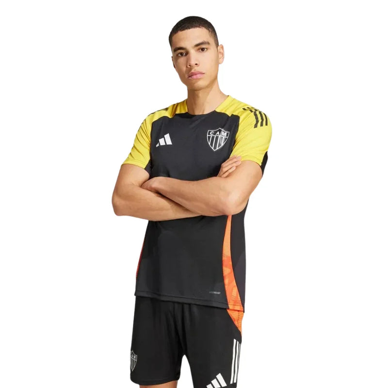Camisa Masculina Atlético Mineiro Treino 2025 - Preto