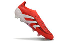 Chuteira Campo Adidas Predator LL Elite FG Vermelha e Branca "Pure Victory"