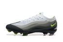 Chuteira Campo Nike Air Zoom Mercurial Vapor 16 Elite FG Branca, Cinza e Verde