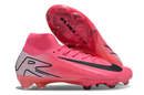 Chuteira Campo Nike Air Zoom Mercurial Superfly 10 Elite FG Rosa e Preto