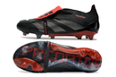 Chuteira Campo Adidas Predator FT 30 Elite FG Preta e Vermelha